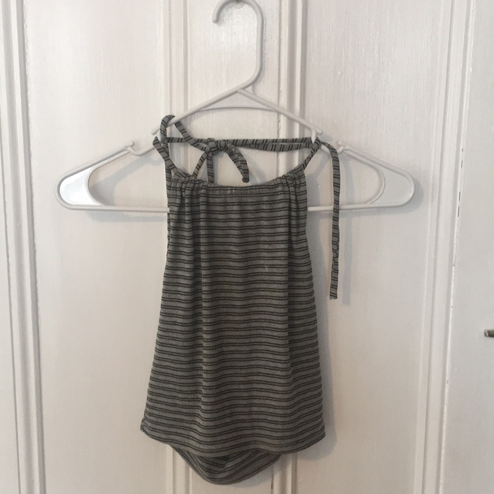 Open back urban outfitters crop top